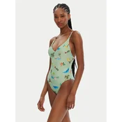 Seafolly Kopalni kostum Isla Palm 11071-216 Zelena