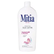 Polnilo za tekoče milo Mitia Silk Satin s kokosovim mlekom 1l