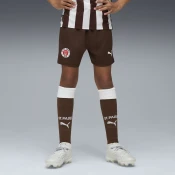 Puma FC St. Pauli 25/26 Shorts Youth, Brown, Size 4-5Y, Clothing