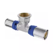Mexen PEX-P stiščna t-kos, stisnjen PEX 20 x 1/2 GW x 20 - W97132-2012F20-00