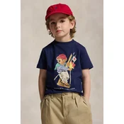 Otroška bombažna kratka majica Polo Ralph Lauren