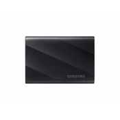 Samsung T9 zunanji SSD, 1 TB, USB-C 3.2 Gen 2x2, črn (MU-PG1T0B/EU)