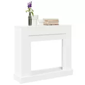 Okvir za kamin bijeli 100 x 30 x 87,5 cm od konstruiranog drva