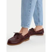 Timberland Nizki čevlji Classic Boat TB0A2Q9XEIW1 Bordo rdeča