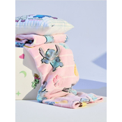Sinsay - Cebe sa fluorescirajucim printom Lilo & Stitch - pastelno roze