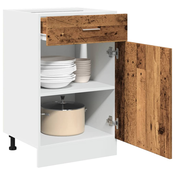 Ormaric s donjim ladicama Lyon Staro drvo 50x46x81,5 cm Konstruirano drvo