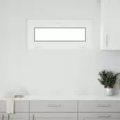 vidaXL Prozor za podrum RISOR 90 x 40 cm PVC i staklo Antracit