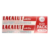 Lacalut Aktiv pasta za zube duo 2x75 ml