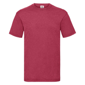 Mens Red T-shirt Valueweight Fruit of the Loom