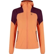 Ženska jakna Montura RISE HOODED, melon/vinaccia (S)