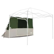 Vidaxl Notranji šotor s streho Zelena 280 x 220 x 176 cm tafeta
