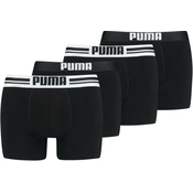 Bokserji Puma Placed Logo Boxer 4 PACK 100002558-002 Velikost S