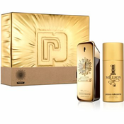 Paco Rabanne 1 Million Parfum Darčeková sada, Parfum 100ml + Dezodorant 150ml Darilni set 2020 Parfum 100ml + Dezodorant 150ml