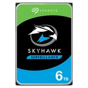 SEAGATE Hard Disk 6TB Skyhawk, 3.5”, SATA III, 256MB, 7200 RPM