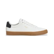 Pepe Jeans za moške. PMS300003 Superge Kenton Base white (41), Bela, Ravna stran, Čipke, Priložnostno