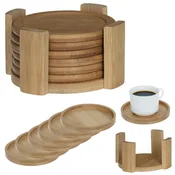 shumee Set 6 bambusovih podstavkov za skodelice