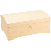 AtmoWood Lesena skrinja XII na ključ