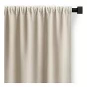 Kremno bela zavesa za delno zatemnitev 200x250 cm Carli – Restilo