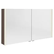 SAPHO Elegantna LED Ogledalna Omara ALIX, 126x70, Rustikalna Borov.