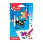 Maped - Flomasteri Maped Color'peps Glitter, 10 komada
