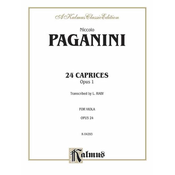 PAGANINI:24 CAPRICES OP.1 FOR VIOLA