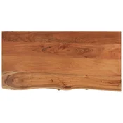 Vidaxl Mizna plošča 80x40x2,5 cm pravokotna akacija naraven rob