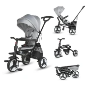 COCCOLLE SKLOPIVI TRICIKL SPECTRA PLUS PREMIUM – NEUTRAL GREY