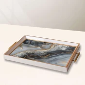 Aberto Design Poslužavnik TPB10047 50 x 29 x 3.5 cm, Šareni