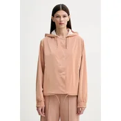 Jakna Rains String W Jacket W3 boja: narancasta, za prijelazno razdoblje, 18040
