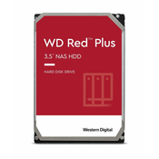 WD 2TB 3.5 inca SATA III 64MB WD20EFPX Red Plus hard disk hard disk