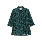 SHEEGO Bluza petrol/črna