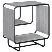 vidaXL Komoda Siva Sonoma 60 x 37,5 x 64,5 cm Predelan les
