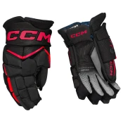 Hokejske rokavice CCM JetSpeed FT8 Black/Red Senior 14 palcev