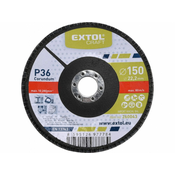 Extol Craft Lamelni disk poševni korund, P36, O 150mm