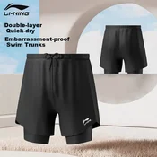 Li-Ning Muški kupaci šorts, Crni