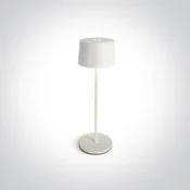 STOLNA LAMPA LED 3,3W WW PUNJIVA PREKO USB IP65 DIMM BIJELA