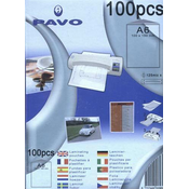 Fellowes OEM glossy lampoa6000125