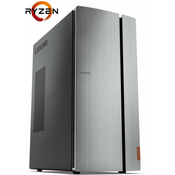 LENOVO računalnik Ideacentre (Ryzen 7, 8GB, 256GB SSD, AMD-RX570, FreeDOS)