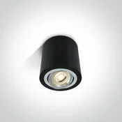 STROPNI REFLEKTOR GU-10/50W/220V OKROGEL ČRN DM12105AB/B#
