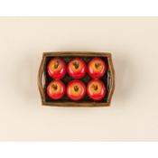 MADAME COCO Magnet za frižider, Poslužavnik jabuke, 7x4.5x1.1cm