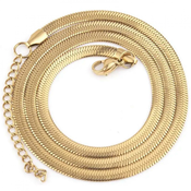 Ogrlica Glossy Tip2 - Zlata/40cm/3mm KP34689