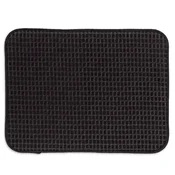 Kela Podloga za odvajanje vode Kela KL-11727 Rapida 100% poliester črna 50,0x38,0cm