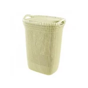 CURVER koš za veš 57l, knit, bela CU 03676-X64 OUTLET