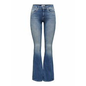 ONLY Ženske kavbojke ONLBLUSH 15223514 Medium Blue Denim (Velikost XL/32)