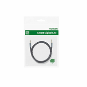 Ugreen AUX kutni kabel 2x mini jack 3,5 mm 1,5 m plavi