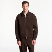 Jakna Calvin Klein Ls Cooling Spacer Fz Shirt Jacket Dark Coffee L