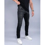 Denistar Muške farmerke 100/2759, Slim fit, Crne