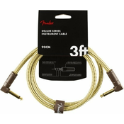 Fender Deluxe Series Instrument Kabel A/A 90 cm Tweed