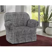 Sharp Fit elasticna presvlaka za fotelju bez rukohvata siva ( ART005733 )