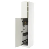METOD Visoki element-ostava, bela/Veddinge bela, 40x60x220 cm